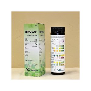 URINE TEST STRIP, URISCAN 10ACR 100/BX